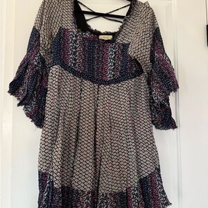 Freeway Multicolor Patterned Dress